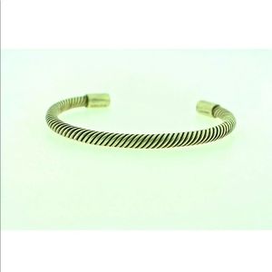Sterling silver cuff bracelet
